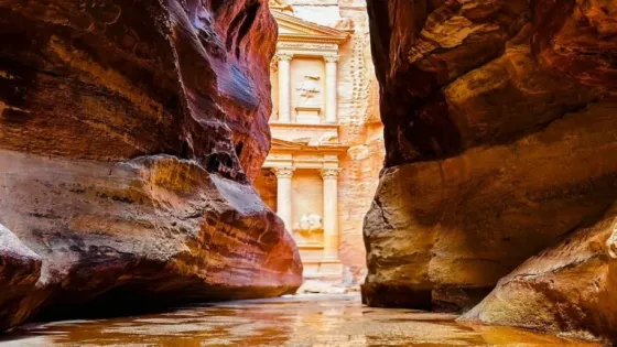 إيقاف زيارة البترا الساعة الـ2 ظهر الأربعاء بسبب الأحوال الجوية