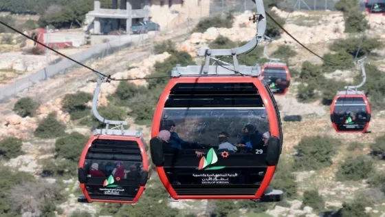 أكثر من 12 ألف زائر لتلفريك عجلون في عطلة نهاية الأسبوع