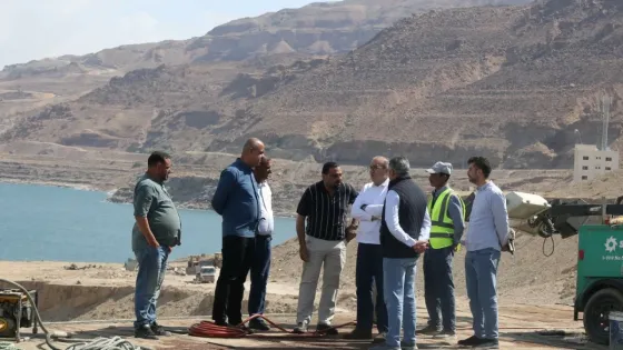 وزير الأشغال يعلن قرب انتهاء عطاء غور نميرة