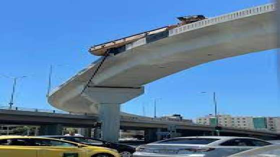 أمين عمان بالإنابة: السرعة سبب تدهور صهريج الخدمات فوق جسر المدينة الرياضية