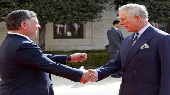أمير ويلز يبدأ زيارة رسمية للأردن 16 تشرين الثاني