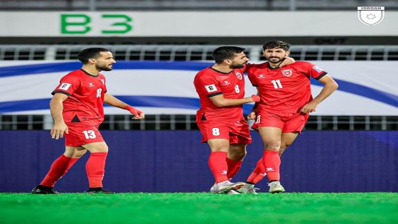 النشامى يتفوق على الفدائي بثلاثية بتصفيات كأس العالم