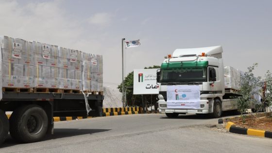 المومني : عمليات التفتيش الإسرائيلية تؤخر وصول شاحنات المساعدات إلى غزة