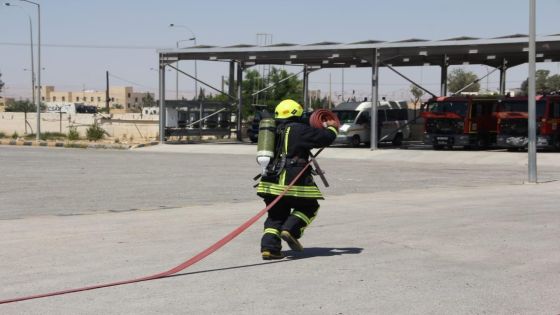 مديرية دفاع مدني الطريق الصحراوي تنظم مسابقة تحدي رجال الإطفاء لمرتباتها