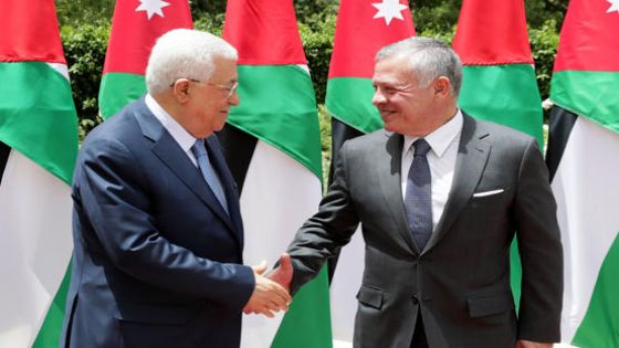 الملك يلتقي الرئيس الفلسطيني في رام الله غدا الإثنين