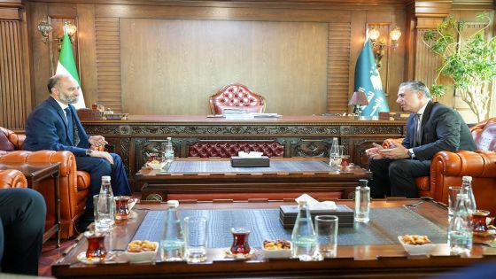 القضاة يبحث مع هيئة المنافذ البرية السورية تسهيل اجراءات التجارة وتطوير المنطقة ‏الحرة