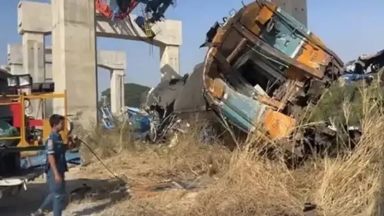 مقتل 22 شخصا وإصابة أكثر من 30 في حادث قطار شمال تايلاند