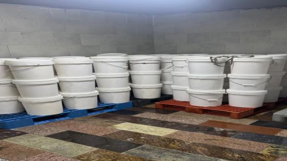 إغلاق مستودع غير مرخص يدخل حليبا مجففا عبر المنطقة الحرة