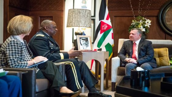 الجنرال ” اوستن” وزير الدفاع الأمريكي الجديد وعلاقاته الوثيقة مع الأردن