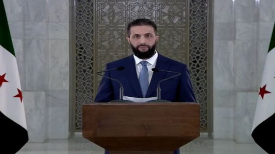 الشرع: لا نخشى الحرب لكننا اخترنا حماية الوطن