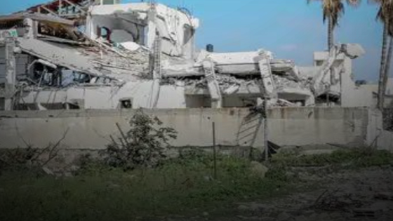 جيش الاحتلال يقصف منزل عرفات في غزة