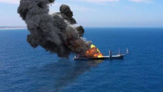 14 قتيلا بحريق سفينة ركاب في إندونيسيا