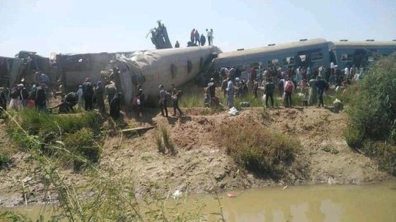 مقتل 32 وإصابة 66 بحادثة تصادم القطارين في مصر