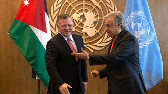 الملك يؤكد ضرورة تكثيف الجهود الدولية للاستجابة الإنسانية في غزة