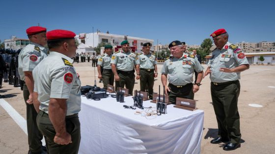 الملك يؤكد اعتزازه بمرتبات قيادة الشرطة العسكرية