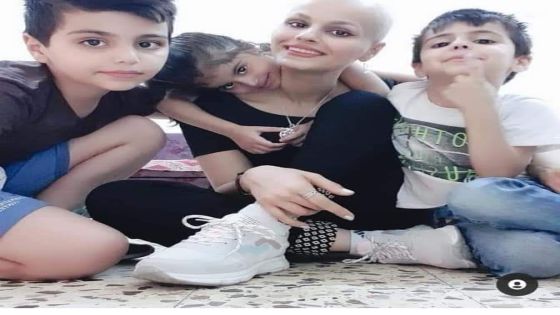 عراقية مصابة بالسرطان توجه نداء استغاثة بعد ان تقطعت بهم السبل في الاردن