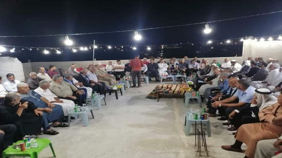 النائب السابق صلاح الزعبي يقود صلحاً عشائرياَ في لواء بني كنانه