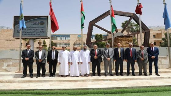 وفد من سلطنة عمان يزور جامعة الزرقاء لبحث التعاون الاكاديمي و الثقافي