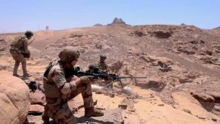 كتيبة التدخل السريع المغاوير 61 تنفذ تمرين جبل “5” مع الجانب الفرنسي الصديق