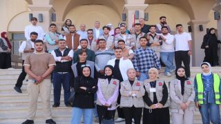 عمادة شؤون الطلبة في جامعة مؤتة تنظم وقفة للتعريف بخطاب العرش