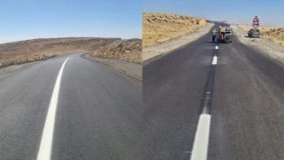 أشغال معان تنتهي من مشروع صيانة طريق الرصيف الملوكي