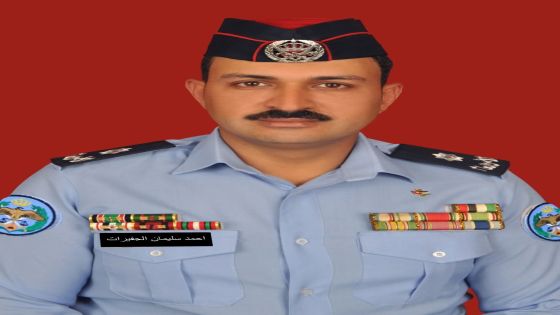 تهنئه وتبريك ل الملازم ٢ احمد سليمان الحفيرات بمناسبة الترفبع