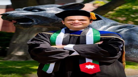 تهنئة وتبريك للدكتور المهندس حمزة مخلد النوافعة