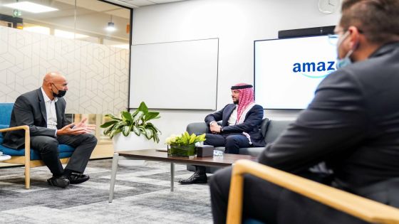 ولي العهد يفتتح المكتب الرئيسي الجديد لشركة أمازون في عمان