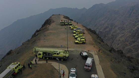 وفاة 3 أشخاص بحادث عند هاوية العالم في الطائف