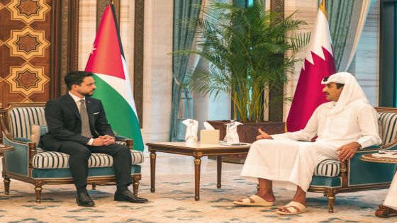 ولي العهد يؤكد لأمير قطر تضامن الأردن المطلق مع قطر في الحفاظ على أمنها