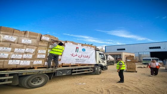 الهيئة الخيرية: وصول دفعة جديدة من المساعدات لأهلنا في غزة