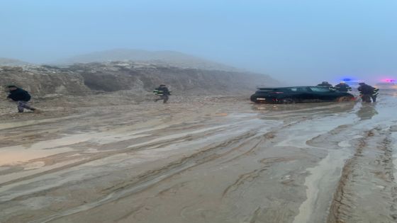 إغلاق طريق الكرك باتجاه الطفيلة بشكل مؤقت