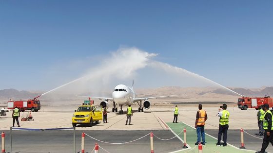 عودة الطيران السياحي إلى العقبة عبر مطار الملك الحسين في العقبة