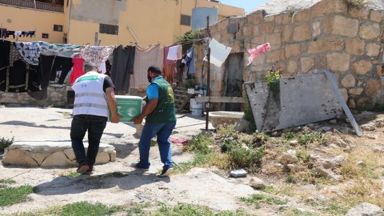 مركز “الملك سلمان للإغاثة” و”الخيرية الهاشمية” تستكملان توزيع 16550 سلة غذائية في فلسطين