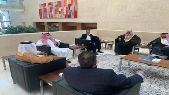 السفير السعودي في عمان يستقبل عدد من اعضاء مجلس النواب