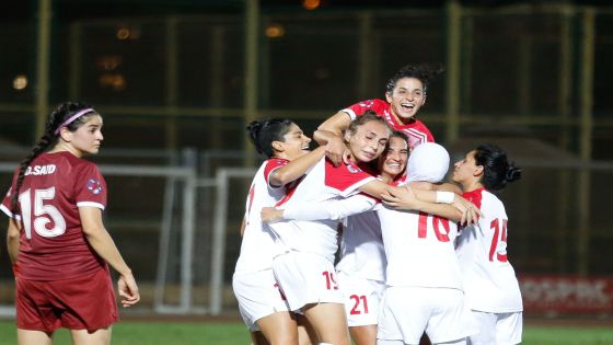 الأردن يفوز على فلسطين ويرافق الجزائر لنصف نهائي كأس العرب للسيدات القاهرة