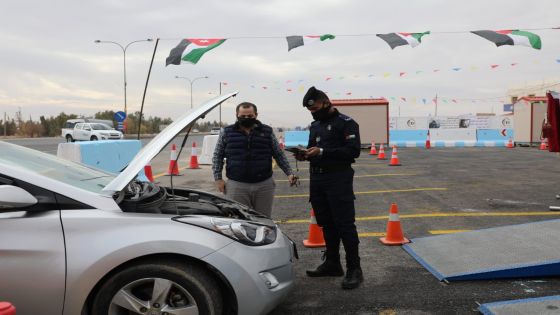إدارة ترخيص السواقين والمركبات تفتتح محطة ترخيص الطريق الصحراوي في منطقة الحسينية .