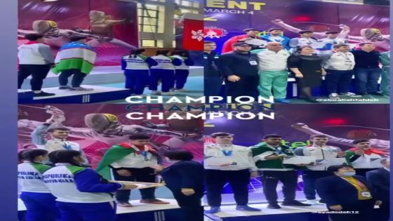 الطحلة يحرز الميدالية البرونزية في بطولة آسيا للمبارزة
