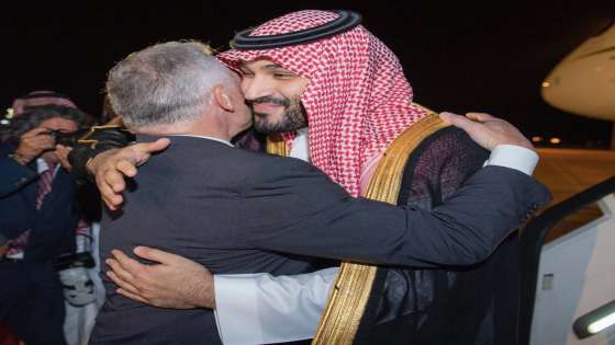 أهلاً بالصقر السعودي الأمير محمد بن سلمان في الأردن وطن النشامى