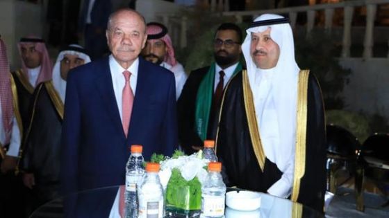 الفايز وعدد من رؤساء الوزراء السابقين والشخصيات في احتفال السفارة السعودية