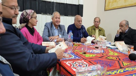 مثقفون مصريون يناقشون رواية ” المهطوان ” للكاتب رمضان الرواشدة.