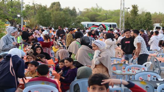 اضخم مهرجان لافطار خيري إقامته مبادرتي بصمات الخير وصناع الخير في المملكة الأردنية الهاشمية