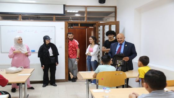 الجامعة الألمانية الأردنية تطلق مبادرة حقك تتعلّم لطلبة مدرسة العبدليّة في جبل عمّان