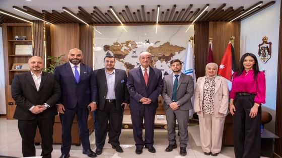 الهندي والمساعيد يبحثان تعزيز التعاون بين جمعيتي الفنادق وفرسان التغيير