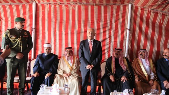 مندوبا عن الملك وولي العهد…العيسوي يعزي عشيرتي أبو رمان والفاعوري