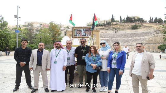“رسالة وفاء وولاء بطول ألف متر: مبادرة سورية أردنية تجوب المملكة احتفاءً بالقيادة الهاشمية”