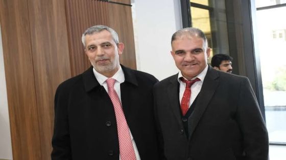 المحامي ثائر مخادمة يهنى نقيب المحامين