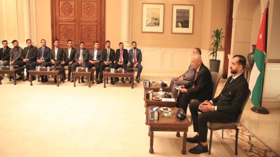 العيسوي يلتقي وفدين من طلبة الجامعة الأردنية وأبناء ماحص
