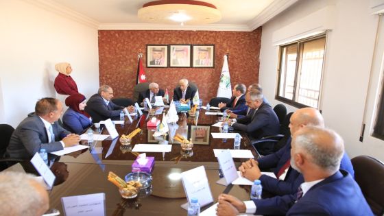 العيسوي يلتقي مجلس إدارة الاتحاد العام للمزارعين الأردنيين