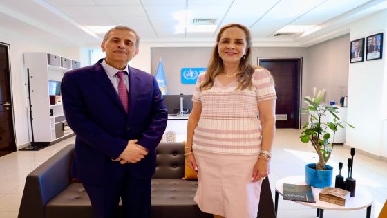 “ممثلة منظمة الصحة العالمية في الأردن تستقبل رئيس جمعية المستشفيات الخاصة”